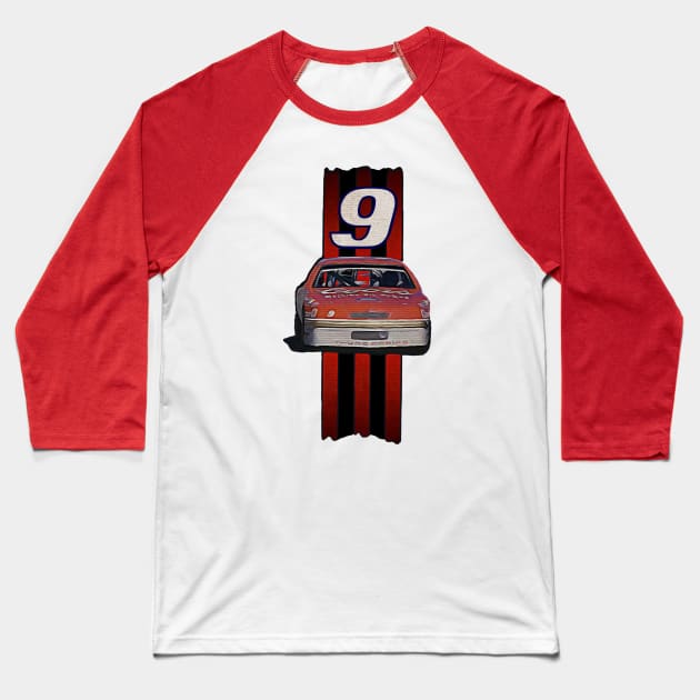 Bill Elliott Baseball T-Shirt by Planet Nascar 